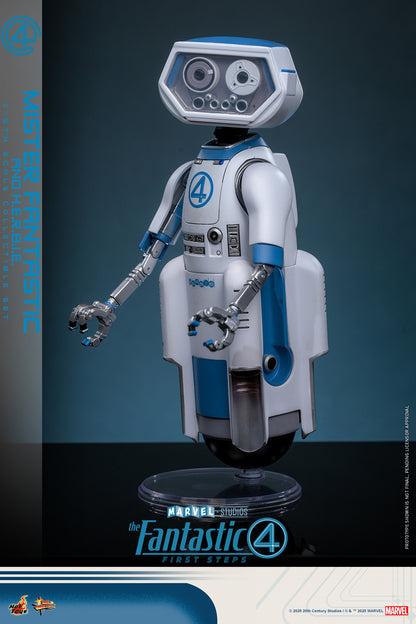 Pre-Order - The Fantastic Four: First Steps MMS822 Mister Fantastic and H.E.R.B.I.E. 1/6th Scale Collectible Figure Set