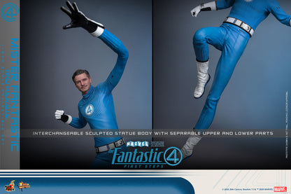Pre-Order - The Fantastic Four: First Steps MMS822 Mister Fantastic and H.E.R.B.I.E. 1/6th Scale Collectible Figure Set