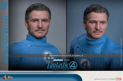 Pre-Order - The Fantastic Four: First Steps MMS822 Mister Fantastic and H.E.R.B.I.E. 1/6th Scale Collectible Figure Set