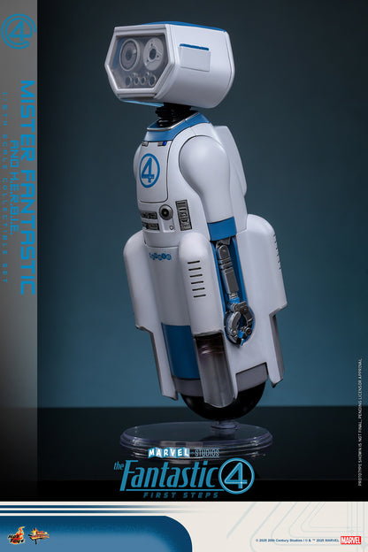 Pre-Order - The Fantastic Four: First Steps MMS822 Mister Fantastic and H.E.R.B.I.E. 1/6th Scale Collectible Figure Set