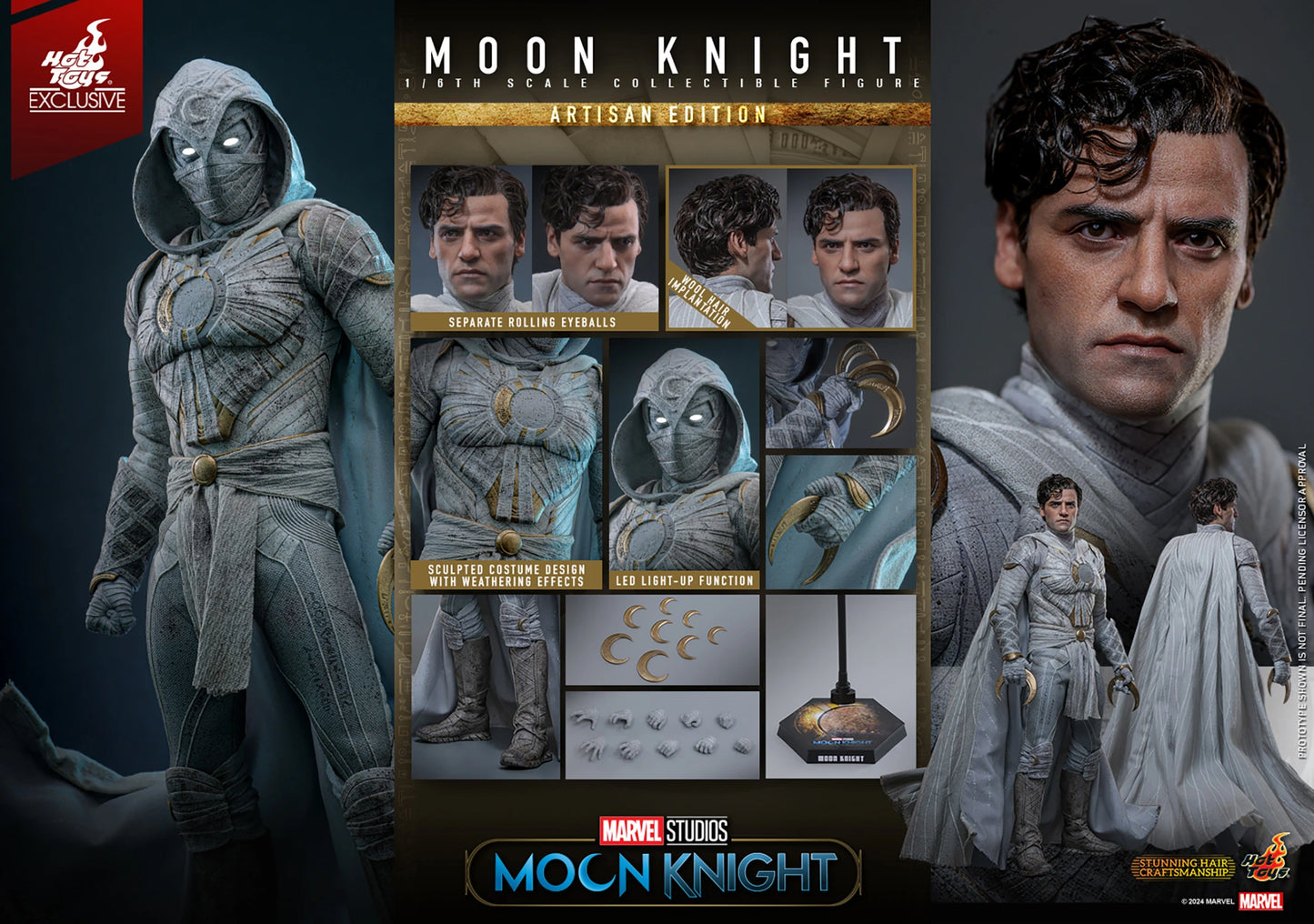 Moon Knight (Artisan Edition) TMS140AE 1/6 Scale Collectible Figure