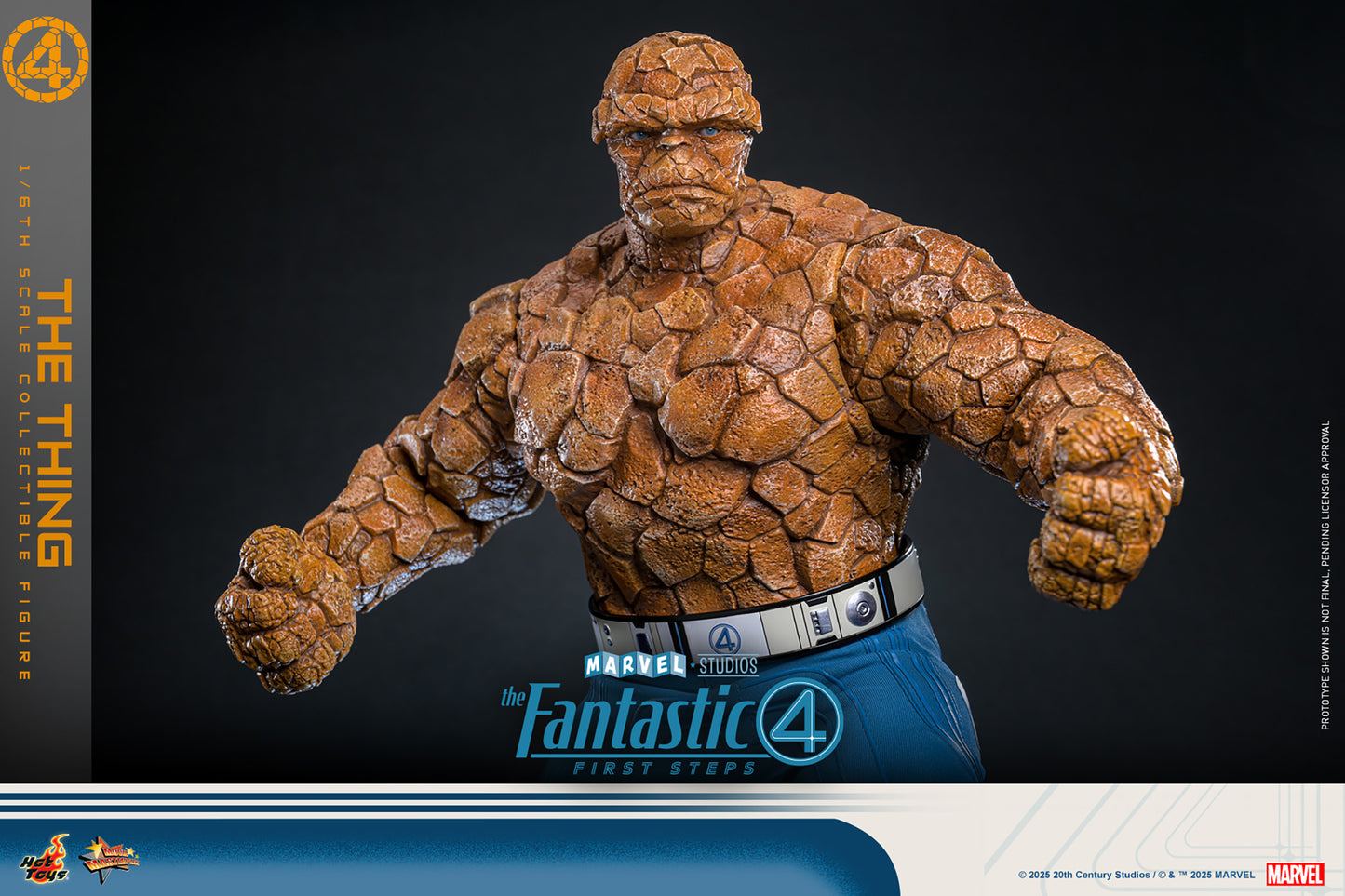 Pre-Order - The Fantastic Four: First Steps MMS813 The Thing 1/6th Scale Collectible Figure