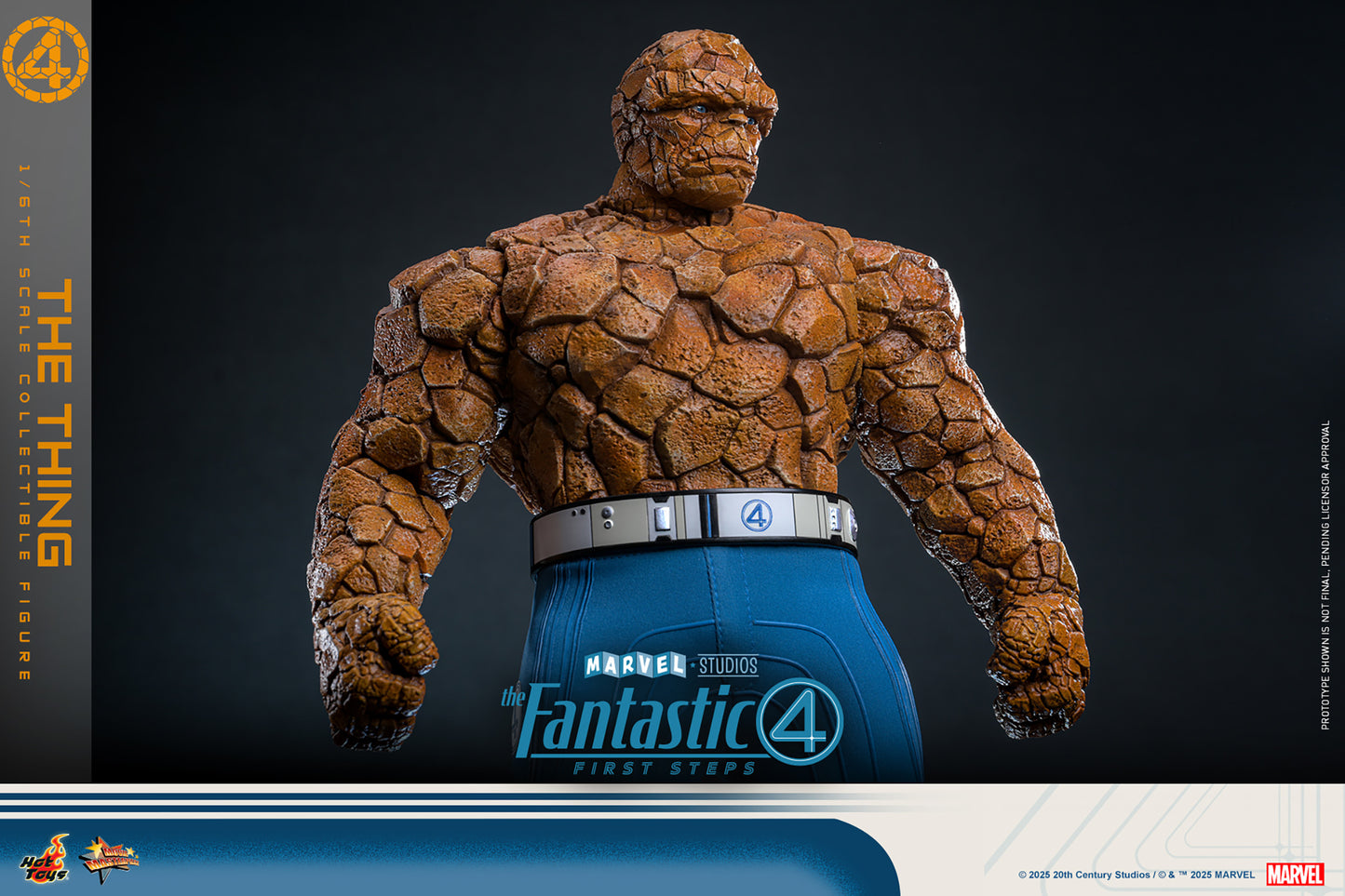 Pre-Order - The Fantastic Four: First Steps MMS813 The Thing 1/6th Scale Collectible Figure