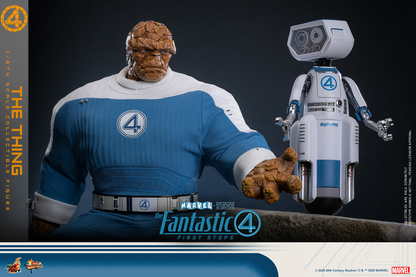 Pre-Order - The Fantastic Four: First Steps MMS813 The Thing 1/6th Scale Collectible Figure