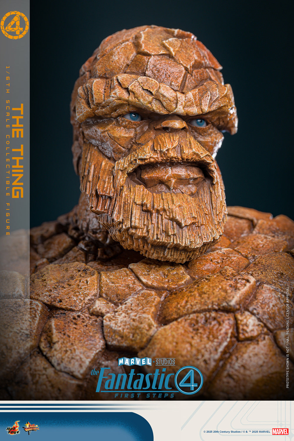 Pre-Order - The Fantastic Four: First Steps MMS813 The Thing 1/6th Scale Collectible Figure