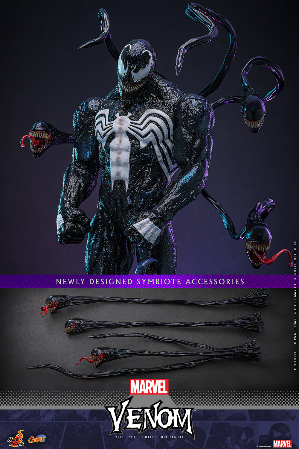 Pre-Order - Marvel Comics CMS023 Venom 1/6th Scale Collectible Figure