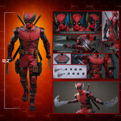 Deadpool & Wolverine MMS857 Wolverinepool 1/6th Scale Collectible Figure