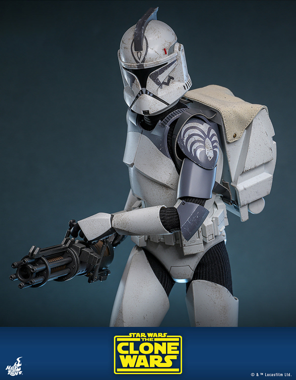 Pre-Order - Star Wars: The Clone Wars TMS143 104th Battalion Wolfpack Clone Trooper Deluxe 1/6th Scale Collectible Figure