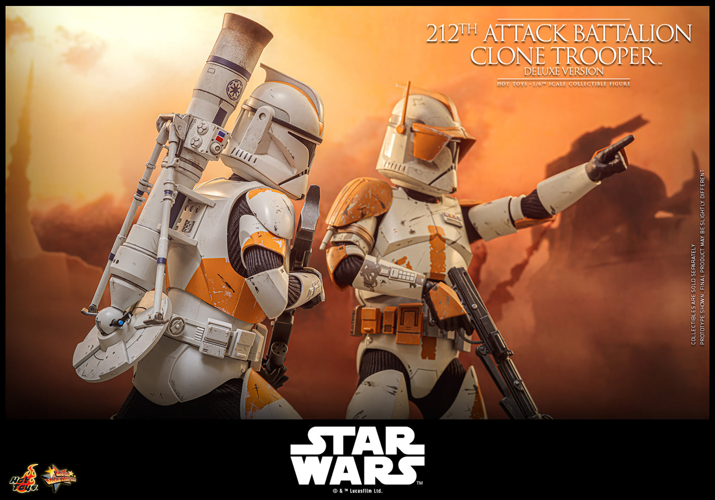 Pre-Order: Star Wars: Revenge of the Sith MMS852 212th Attack Battalion Clone Trooper Deluxe Ver. 1/6th Scale Collectible Figure