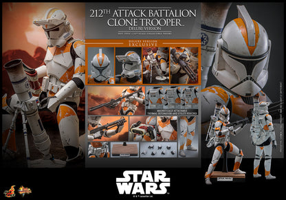 Pre-Order: Star Wars: Revenge of the Sith MMS852 212th Attack Battalion Clone Trooper Deluxe Ver. 1/6th Scale Collectible Figure