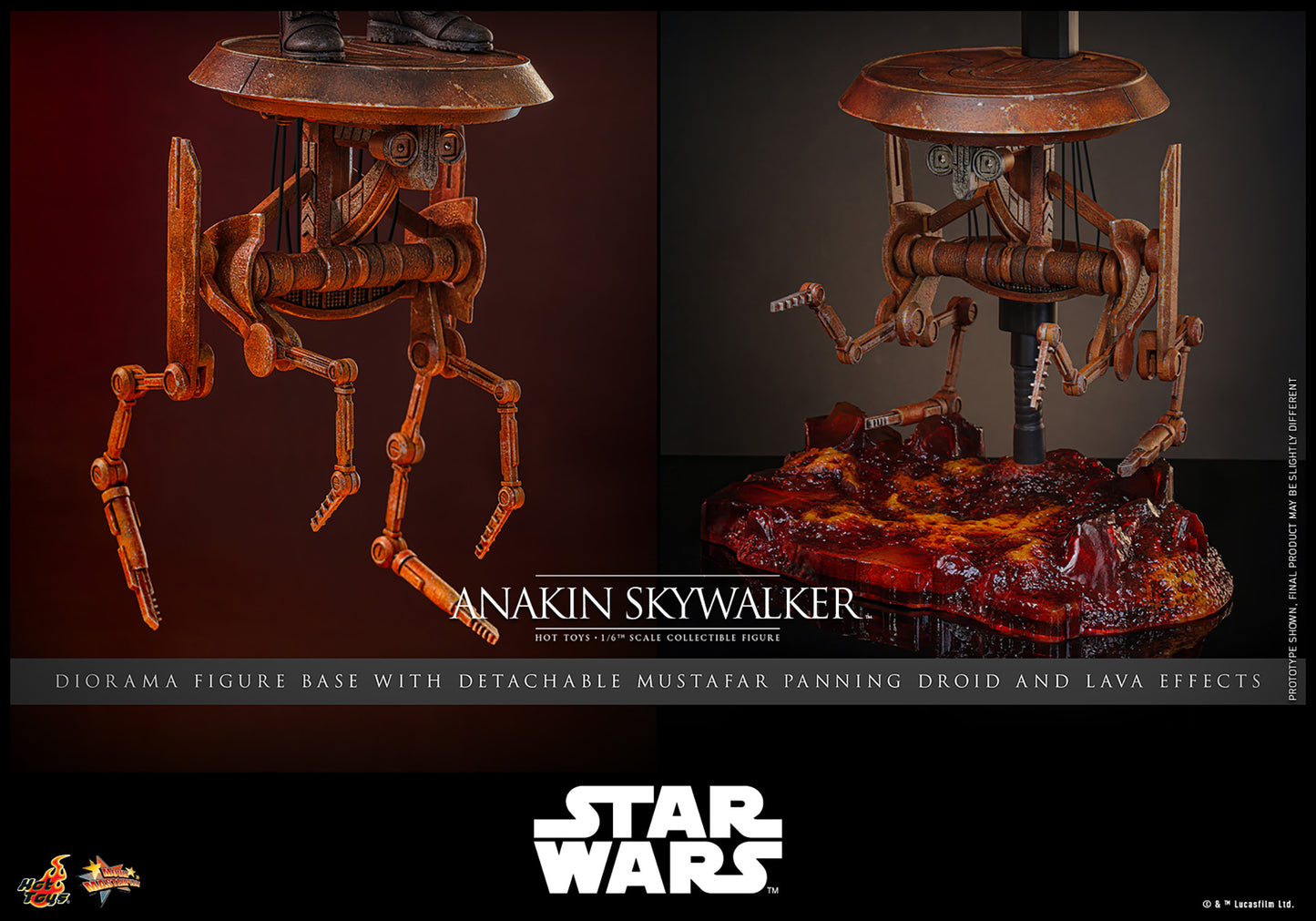 Pre-Order: MMS839 Star Wars: Revenge of the Sith - Anakin Skywalker