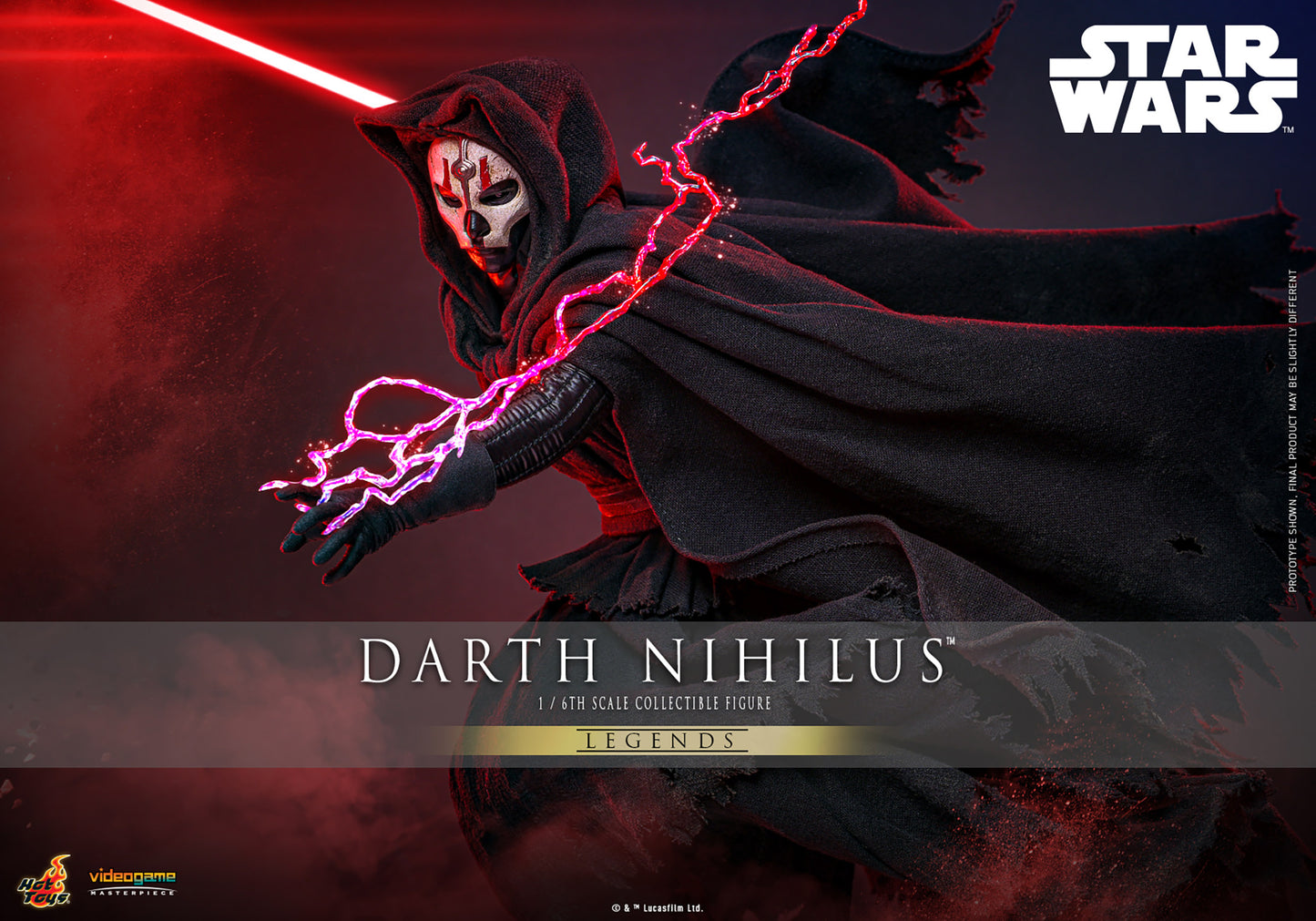 Pre-Order -  Star Wars: Knights of the Old Republic VGM72 Darth Nihilus 1/6th Scale Collectible Figure