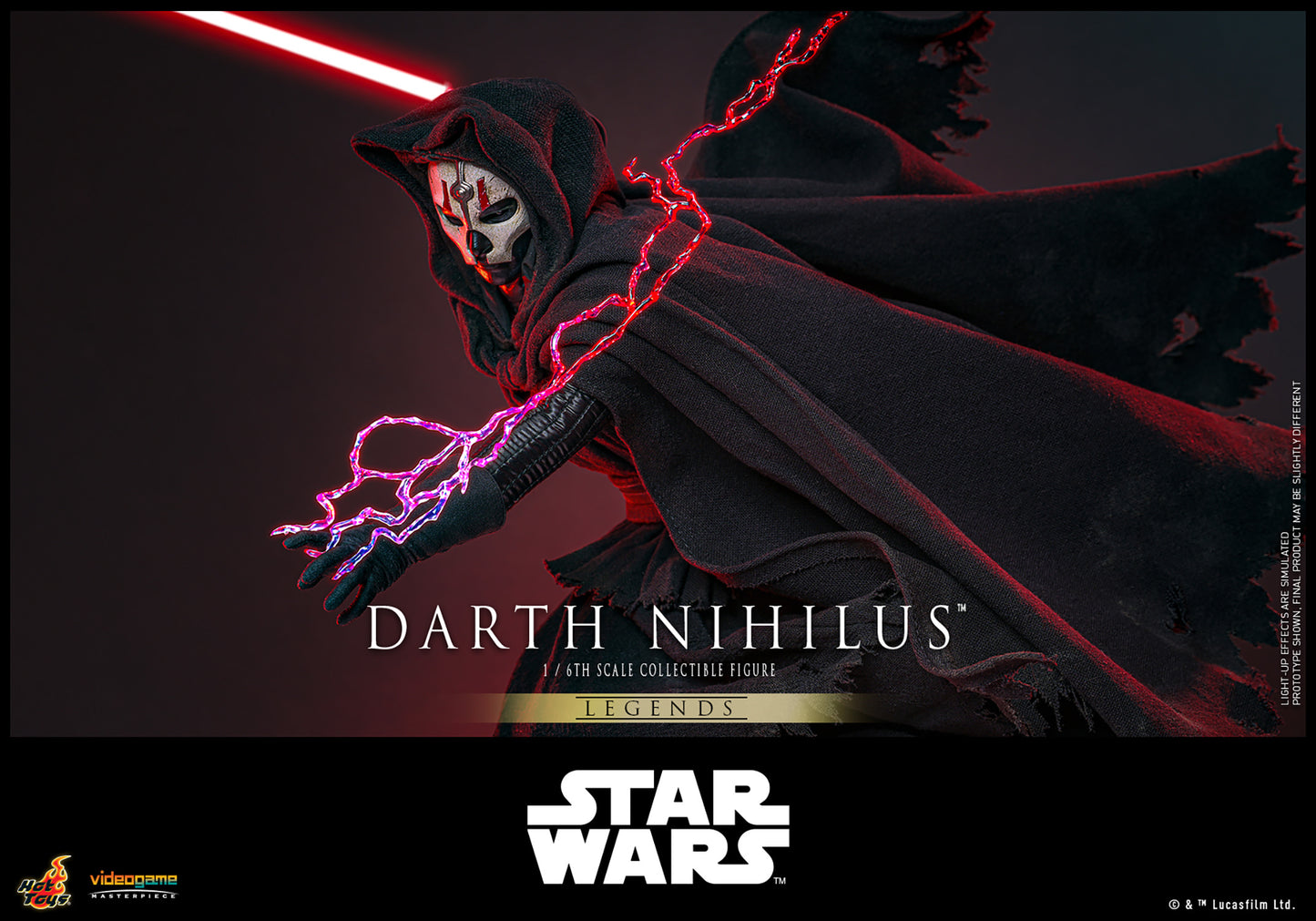 Pre-Order -  Star Wars: Knights of the Old Republic VGM72 Darth Nihilus 1/6th Scale Collectible Figure