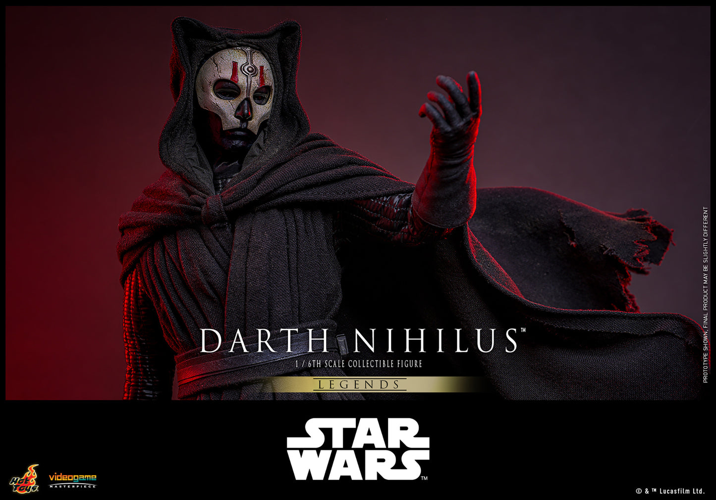 Pre-Order -  Star Wars: Knights of the Old Republic VGM72 Darth Nihilus 1/6th Scale Collectible Figure