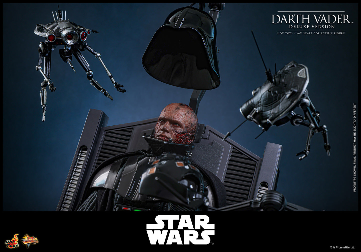 Pre-Order - Star Wars: Revenge of the Sith MMS810 Darth Vader (Deluxe Ver.) 1/6th Scale Collectible Figure