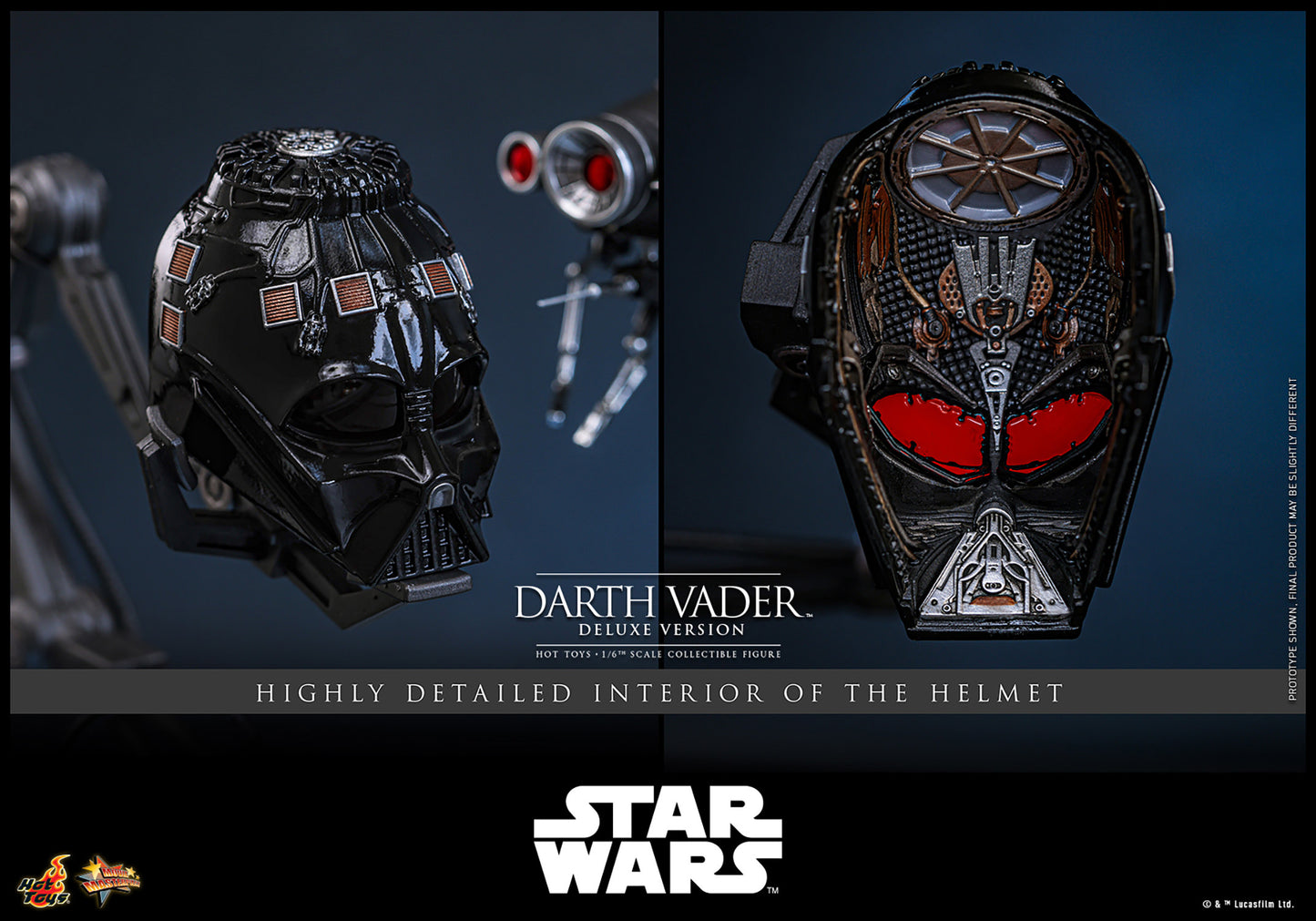Pre-Order - Star Wars: Revenge of the Sith MMS810 Darth Vader (Deluxe Ver.) 1/6th Scale Collectible Figure