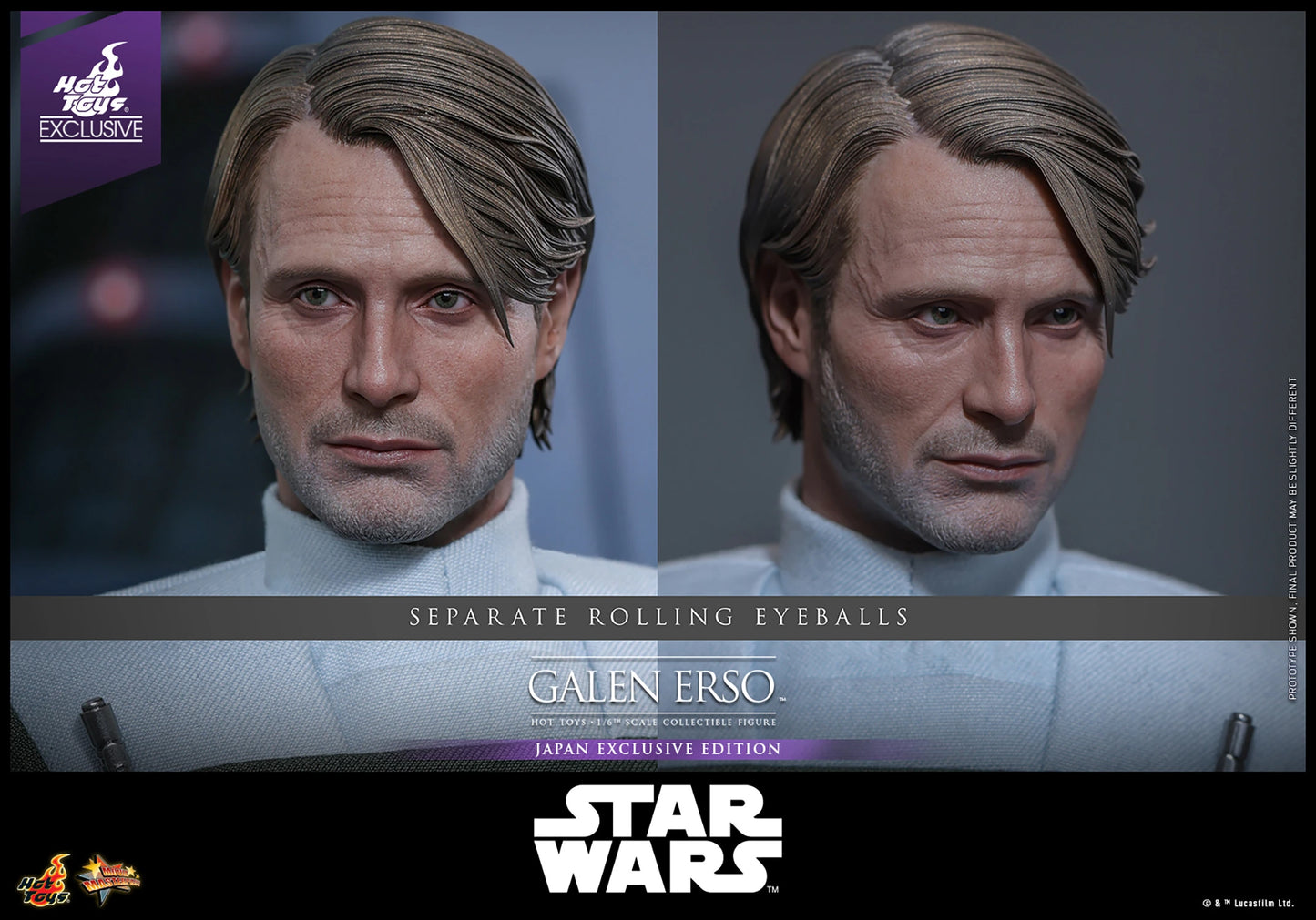 Star Wars Galen Erso MMS775  1/6th Scale Collectible Figure Japan Exclusive Edition