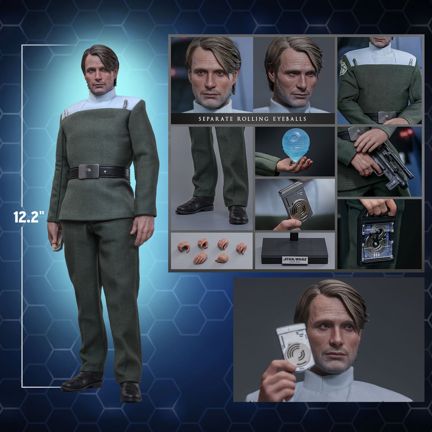Star Wars Galen Erso MMS775  1/6th Scale Collectible Figure Japan Exclusive Edition