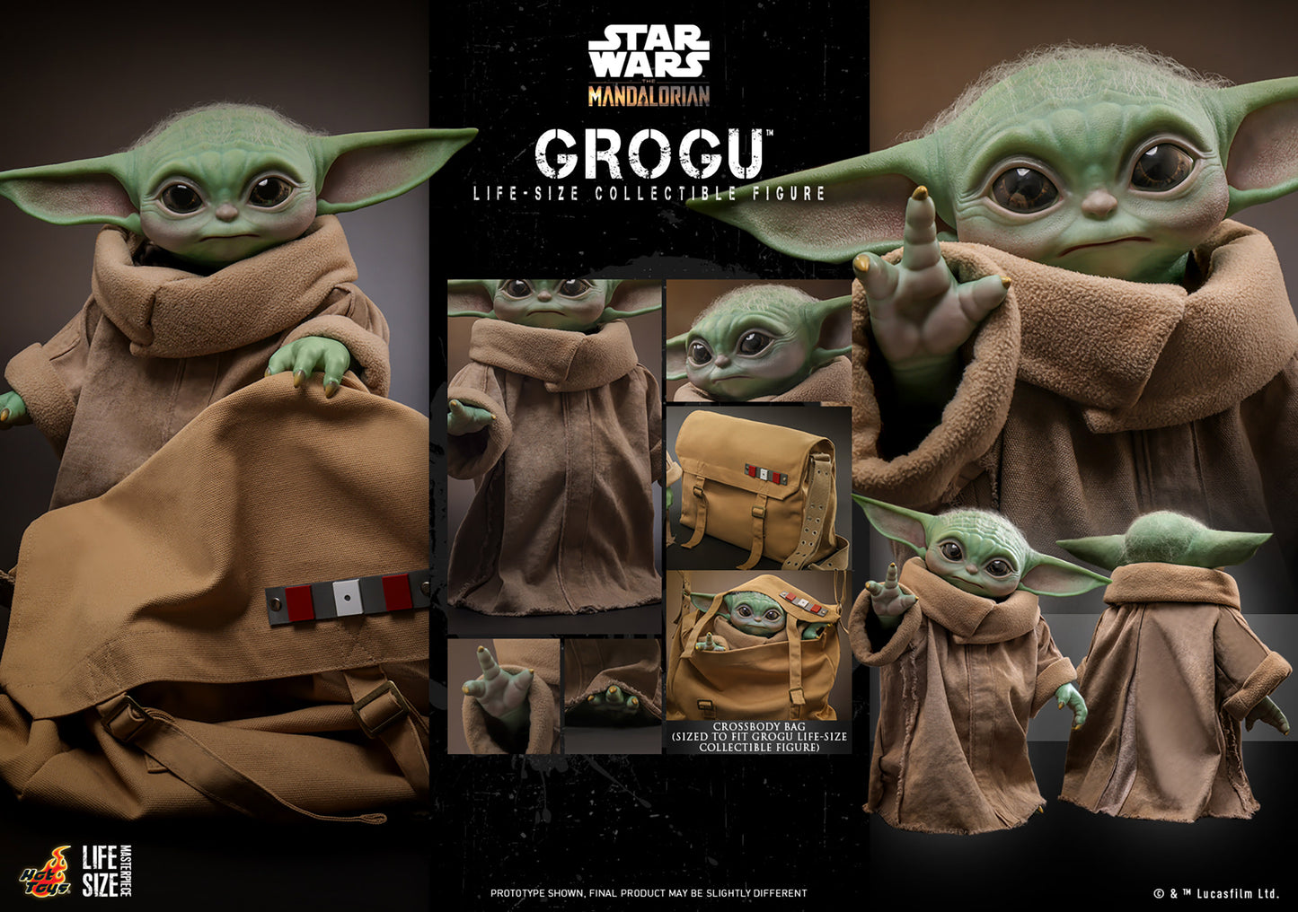 Pre-Order -  Grogu LMS015 The Mandalorian Life Size