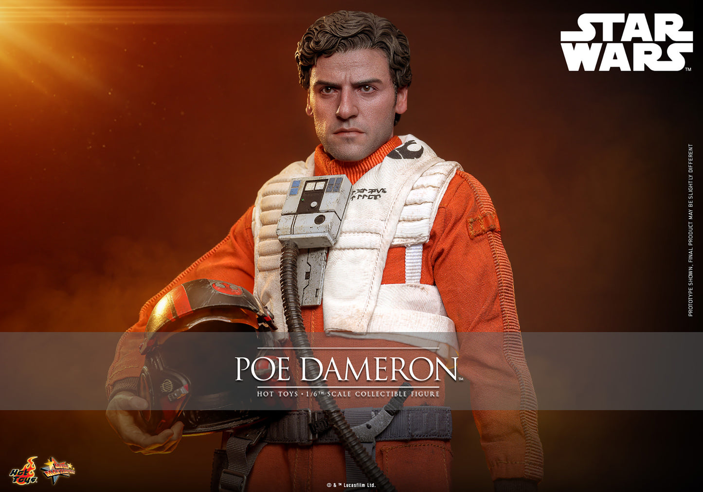 Pre-Order -  Star Wars: The Force Awakens MMS806 Poe Dameron 1/6th Scale Collectible Figure