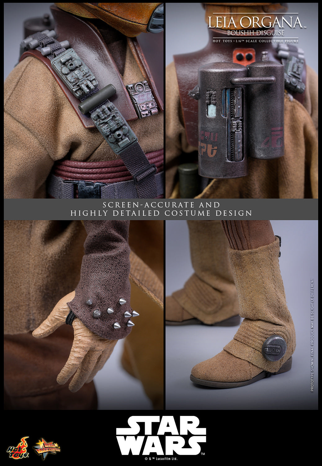 Pre-Order: Star Wars: Return of the Jedi MMS854 Leia Organa (Boushh Disguise) 1/6th Scale Collectible Figure