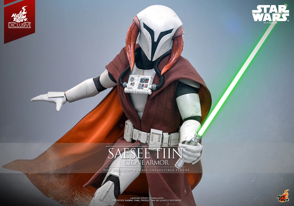 Star Wars: Clone Wars TMS168 Saesee Tiin (Clone Armor) 1/6th Scale Collectible Figure