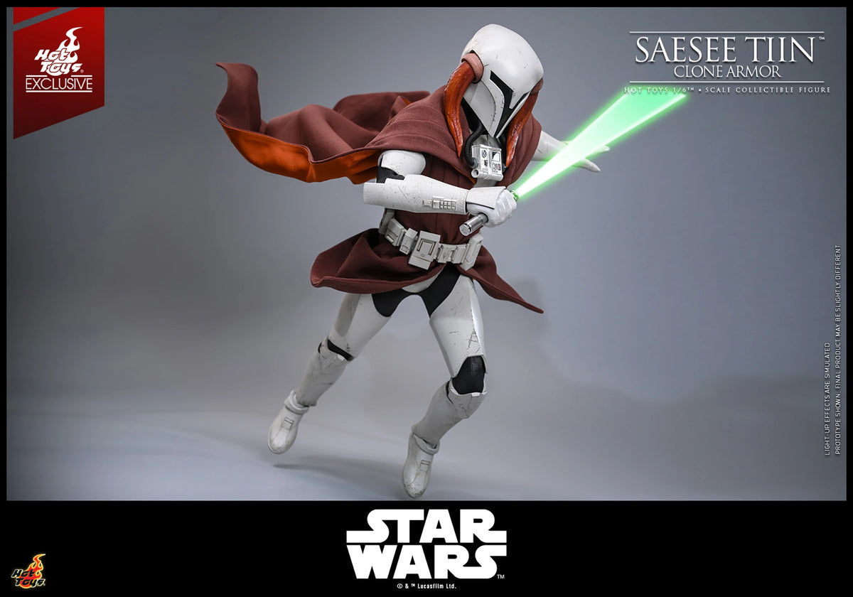 Star Wars: Clone Wars TMS168 Saesee Tiin (Clone Armor) 1/6th Scale Collectible Figure