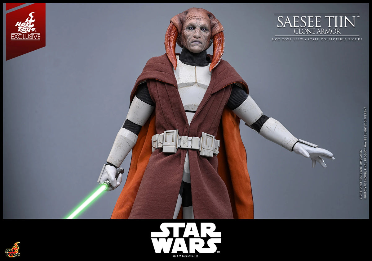 Star Wars: Clone Wars TMS168 Saesee Tiin (Clone Armor) 1/6th Scale Collectible Figure