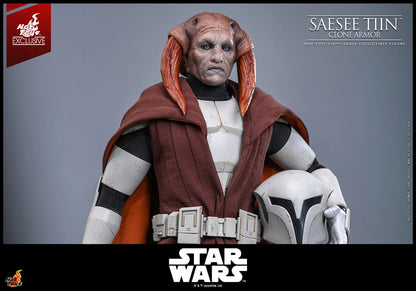 Star Wars: Clone Wars TMS168 Saesee Tiin (Clone Armor) 1/6th Scale Collectible Figure