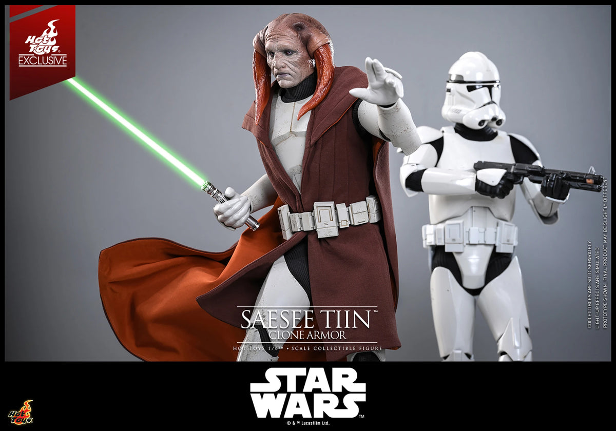 Star Wars: Clone Wars TMS168 Saesee Tiin (Clone Armor) 1/6th Scale Collectible Figure