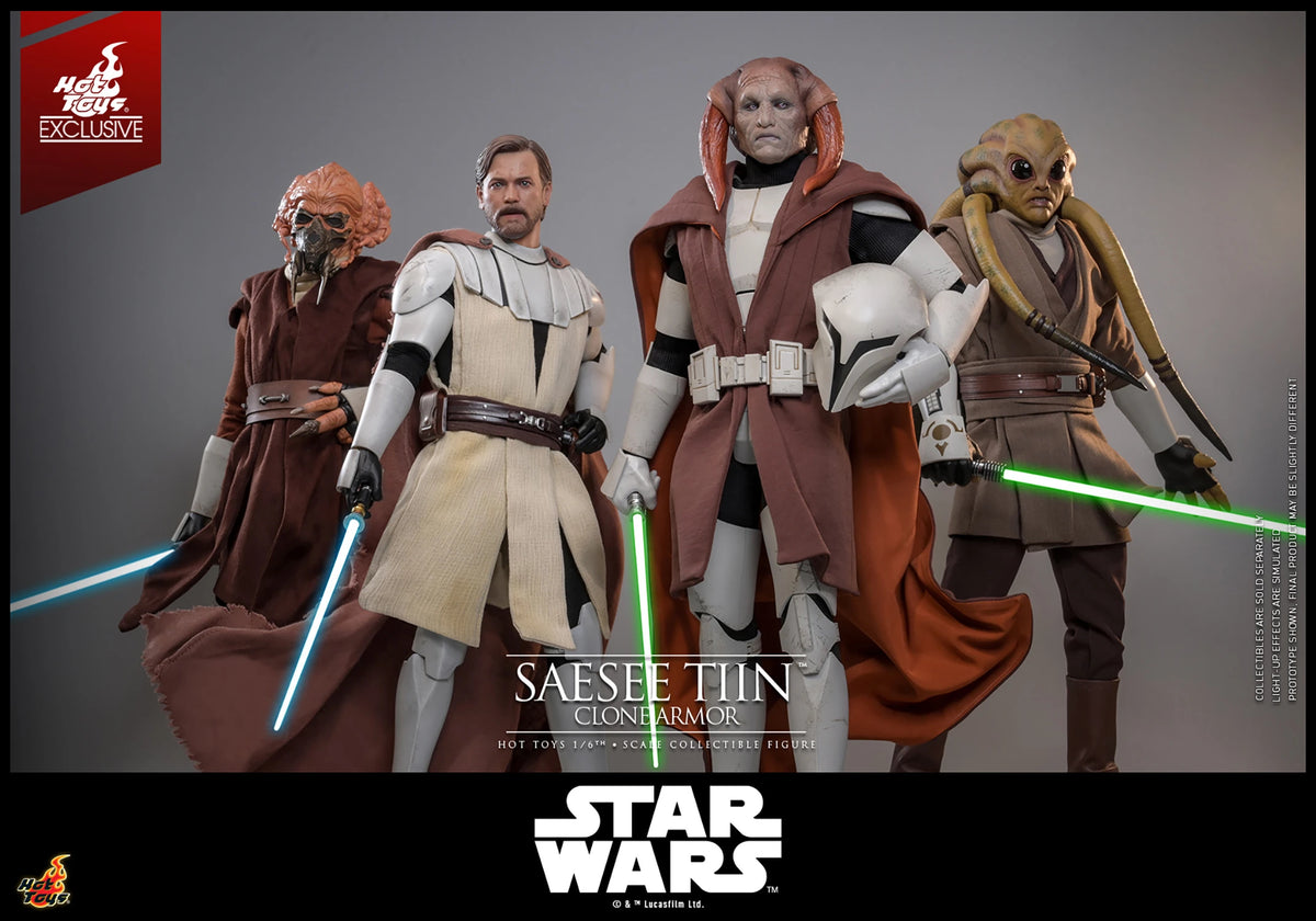 Star Wars: Clone Wars TMS168 Saesee Tiin (Clone Armor) 1/6th Scale Collectible Figure