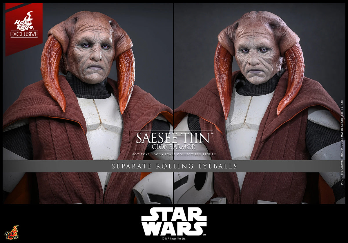 Star Wars: Clone Wars TMS168 Saesee Tiin (Clone Armor) 1/6th Scale Collectible Figure