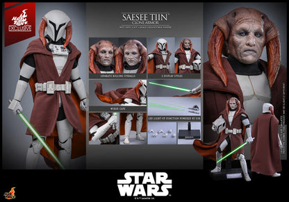 Star Wars: Clone Wars TMS168 Saesee Tiin (Clone Armor) 1/6th Scale Collectible Figure