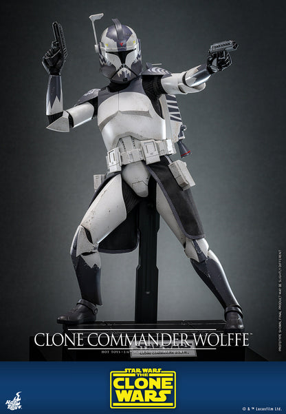 Pre-Order - Star Wars: The Clone Wars TMS141 Clone Commander Wolffe 1/6th Scale Collectible Figure