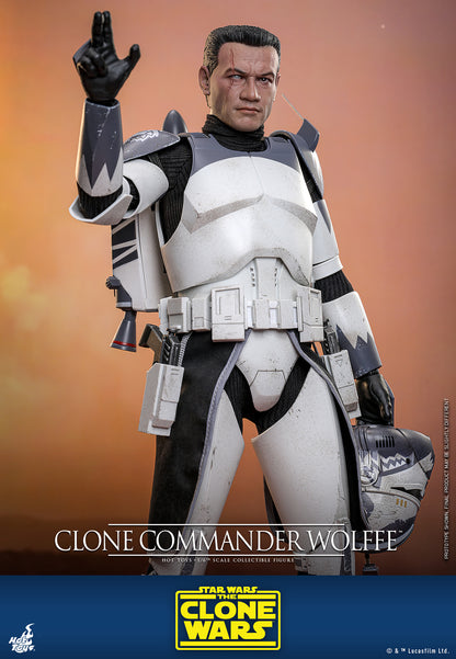 Pre-Order - Star Wars: The Clone Wars TMS141 Clone Commander Wolffe 1/6th Scale Collectible Figure