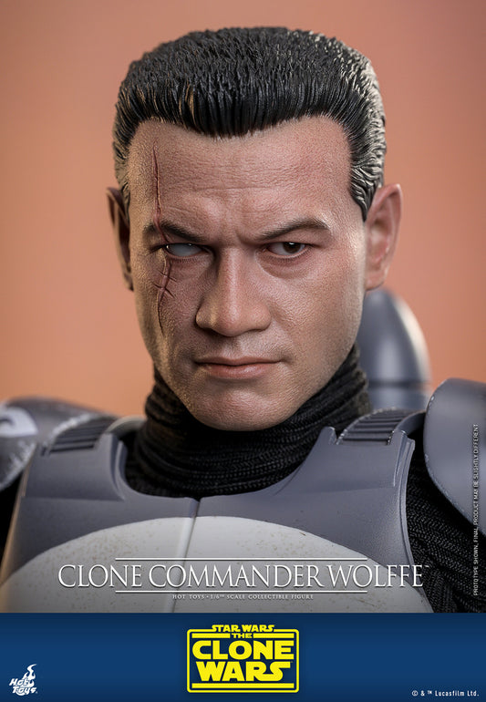 Pre-Order - Star Wars: The Clone Wars TMS141 Clone Commander Wolffe 1/6th Scale Collectible Figure