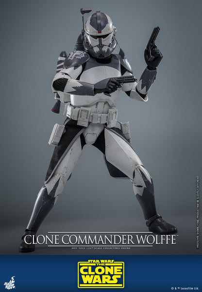 Pre-Order - Star Wars: The Clone Wars TMS141 Clone Commander Wolffe 1/6th Scale Collectible Figure