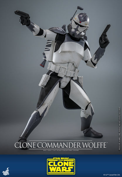 Pre-Order - Star Wars: The Clone Wars TMS141 Clone Commander Wolffe 1/6th Scale Collectible Figure