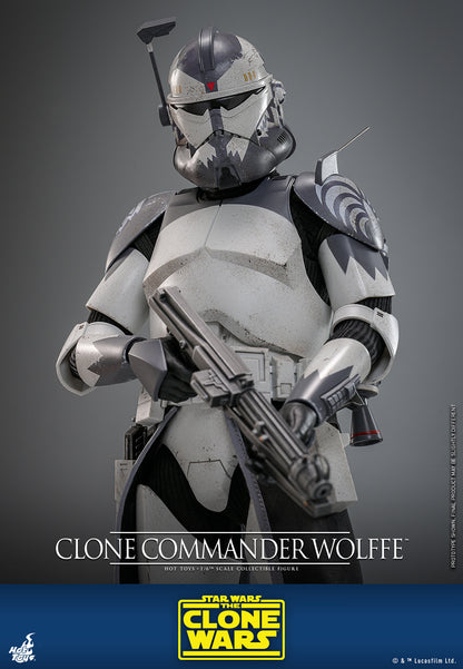Pre-Order - Star Wars: The Clone Wars TMS141 Clone Commander Wolffe 1/6th Scale Collectible Figure