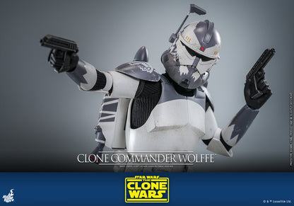 Pre-Order - Star Wars: The Clone Wars TMS141 Clone Commander Wolffe 1/6th Scale Collectible Figure