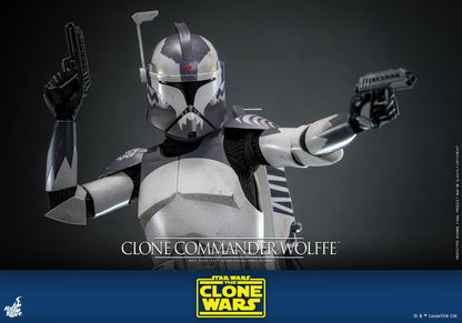 Pre-Order - Star Wars: The Clone Wars TMS141 Clone Commander Wolffe 1/6th Scale Collectible Figure