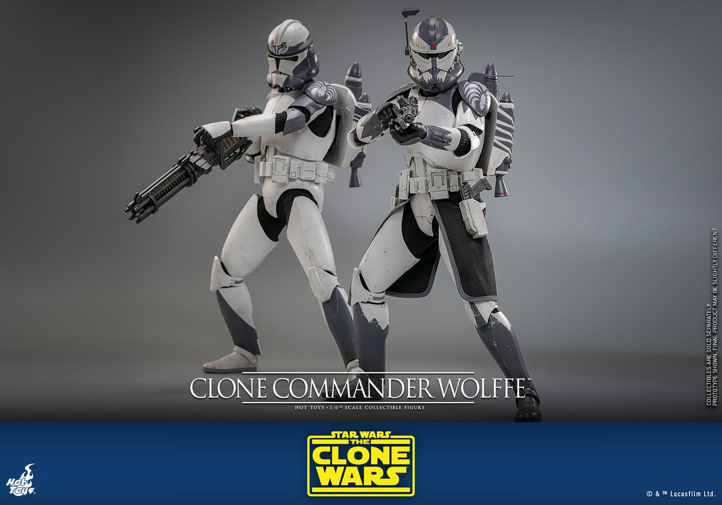 Pre-Order - Star Wars: The Clone Wars TMS141 Clone Commander Wolffe 1/6th Scale Collectible Figure