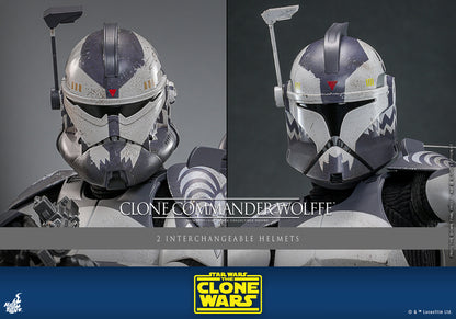 Pre-Order - Star Wars: The Clone Wars TMS141 Clone Commander Wolffe 1/6th Scale Collectible Figure