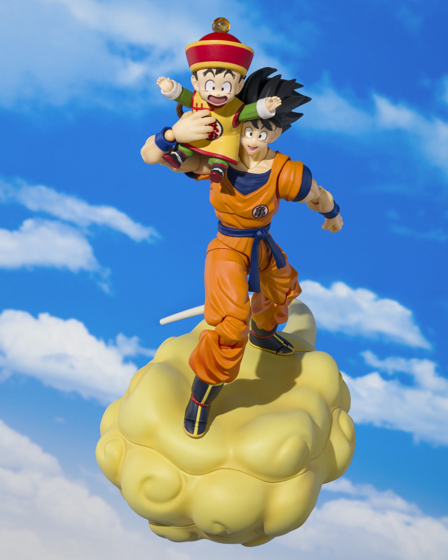 Dragon Ball S.H.Figuarts Son Goku & Son Gohan (kid) & Kintoun Exclusive SDCC 2024