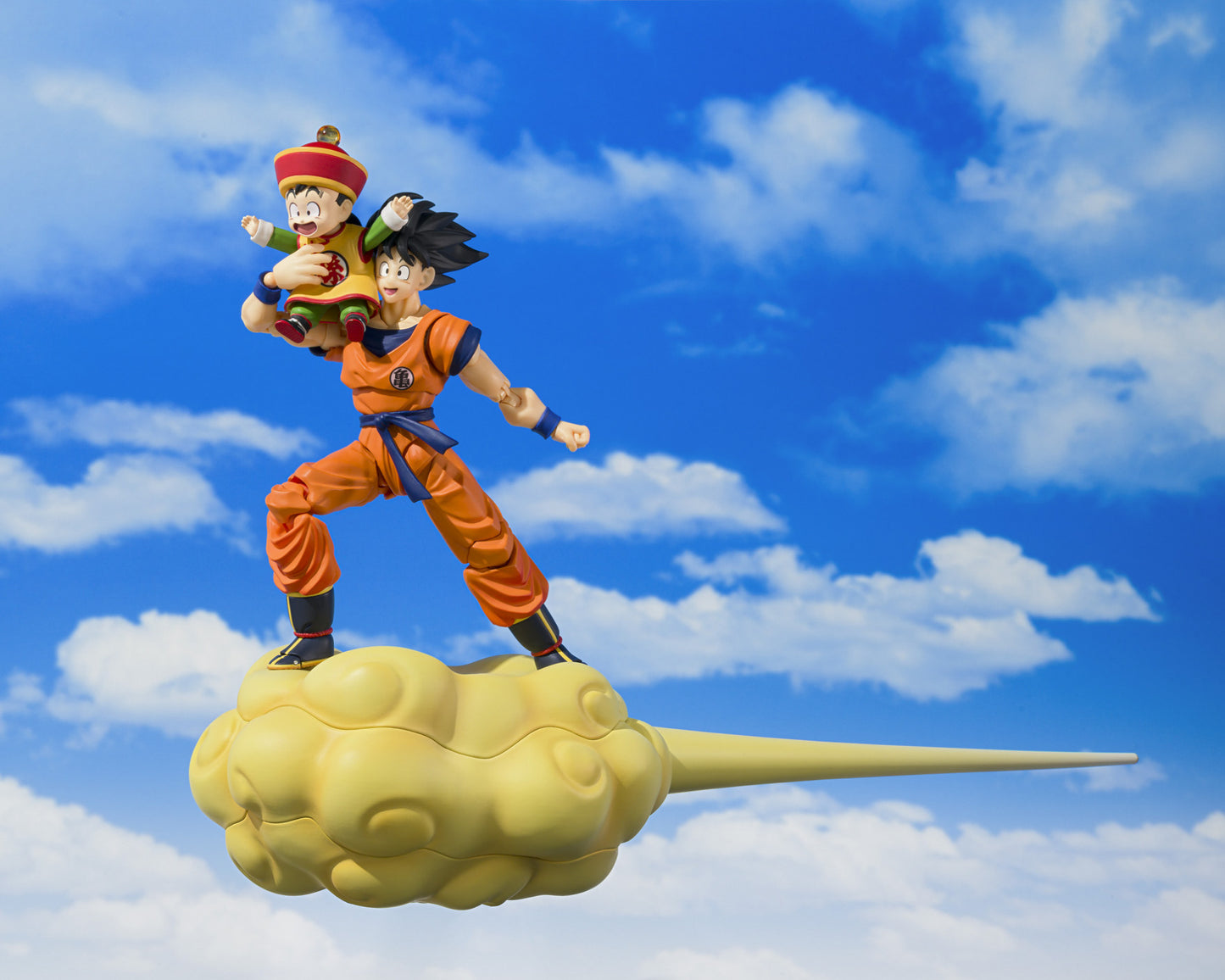 Dragon Ball S.H.Figuarts Son Goku & Son Gohan (kid) & Kintoun Exclusive SDCC 2024