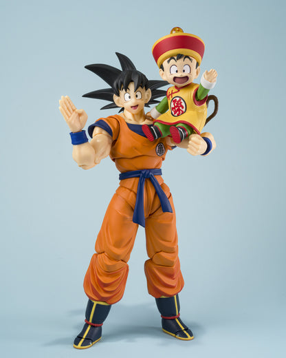 Dragon Ball S.H.Figuarts Son Goku & Son Gohan (kid) & Kintoun Exclusive SDCC 2024