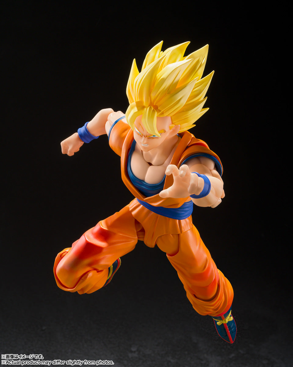 PRE-ORDER - S.H. Figuarts Dragon Ball Z - Super Saiyan Son Goku -Dawn of the Decisive Battle