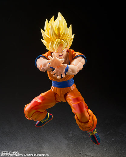 PRE-ORDER - S.H. Figuarts Dragon Ball Z - Super Saiyan Son Goku -Dawn of the Decisive Battle