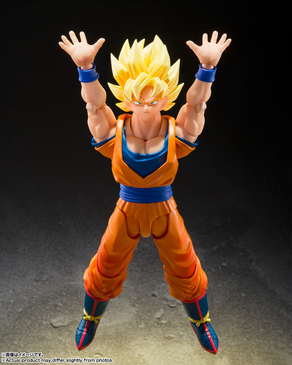 PRE-ORDER - S.H. Figuarts Dragon Ball Z - Super Saiyan Son Goku -Dawn of the Decisive Battle