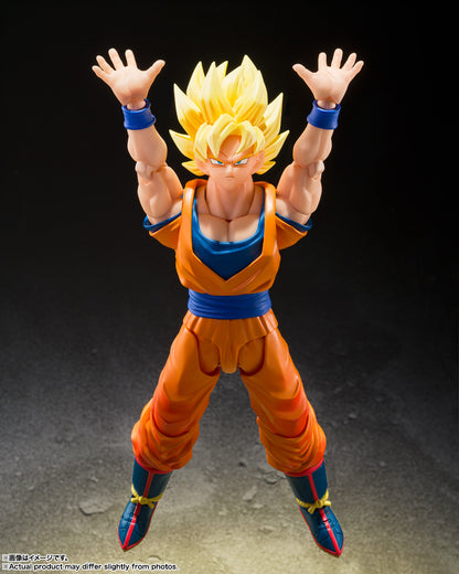 PRE-ORDER - S.H. Figuarts Dragon Ball Z - Super Saiyan Son Goku -Dawn of the Decisive Battle